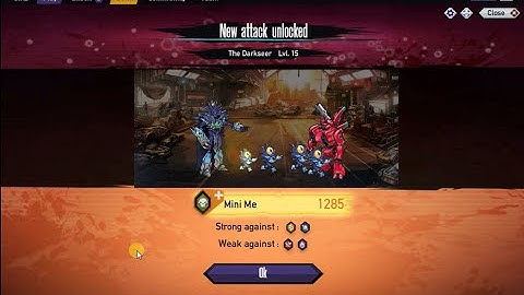 Darkseer Ability Level 1 - 15