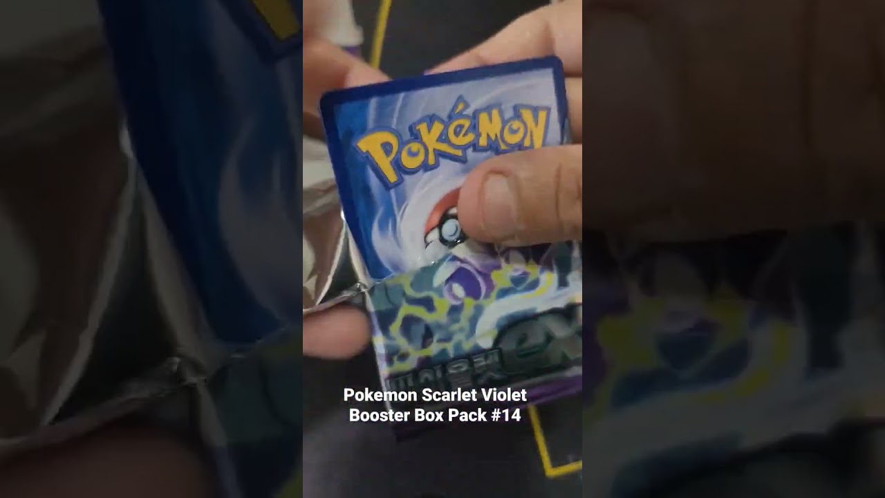 Pokemon Scarlet Violet Booster Box Pack #14 