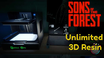 Sons Of the Forest - UNLIMITED 3D Resin