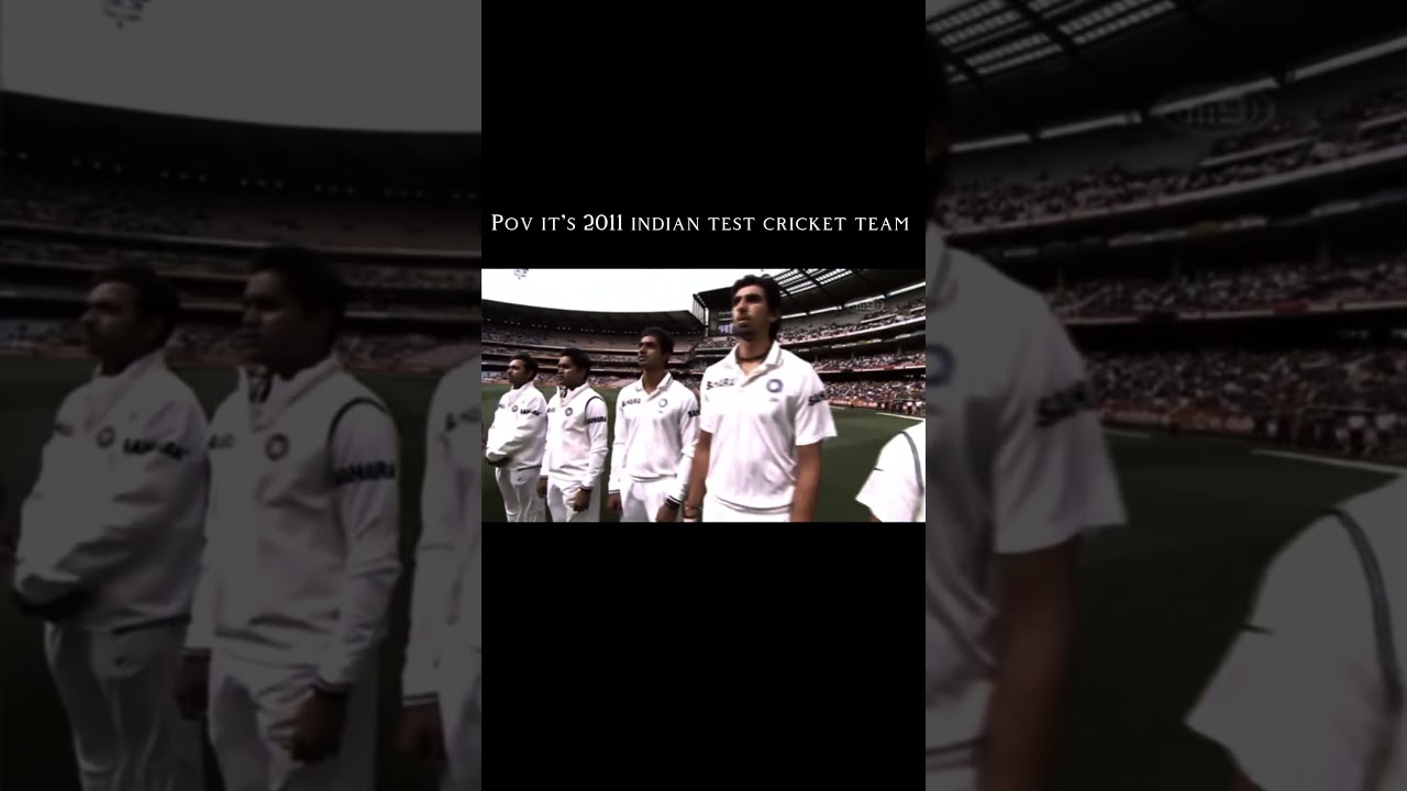 2011 test cricket test cricket team was just 🫡🤌.