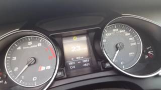 Audi S5 Gearbox malfunction you can continue driving normally error message (S4 B8 B8.5)