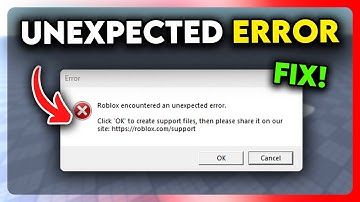 How to FIX Roblox Encountered an Unexpected Error (2025)