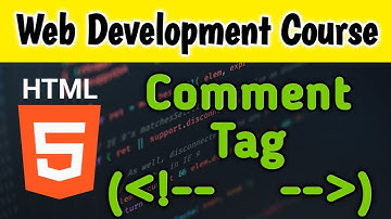comment tag in html || HTML tutorials || Complete Web Development Course in Hindi || Comment in HTML
