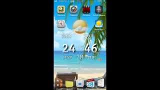 How to get an awesome Theme android style for iPhone 5.... screenshot 5