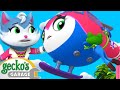 Hang on Gecko! Helicopter Havoc | Gecko&#39;s Garage | Trucks For Children | Cartoons For Kids