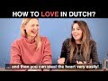 How to love... in Dutch?  ❤️🇳🇱
