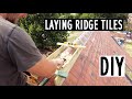 The easy way to lay ridge tiles - Do It Yourself