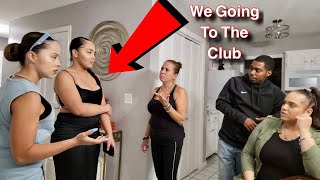 Dressing My 12 Yr Old NIECE Grown To Take Her To A Night Club - Prank On Mom & Sister