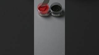 Red + Black Color Mixing ❤️🖤 | Satisfying Deep Burgundy Color