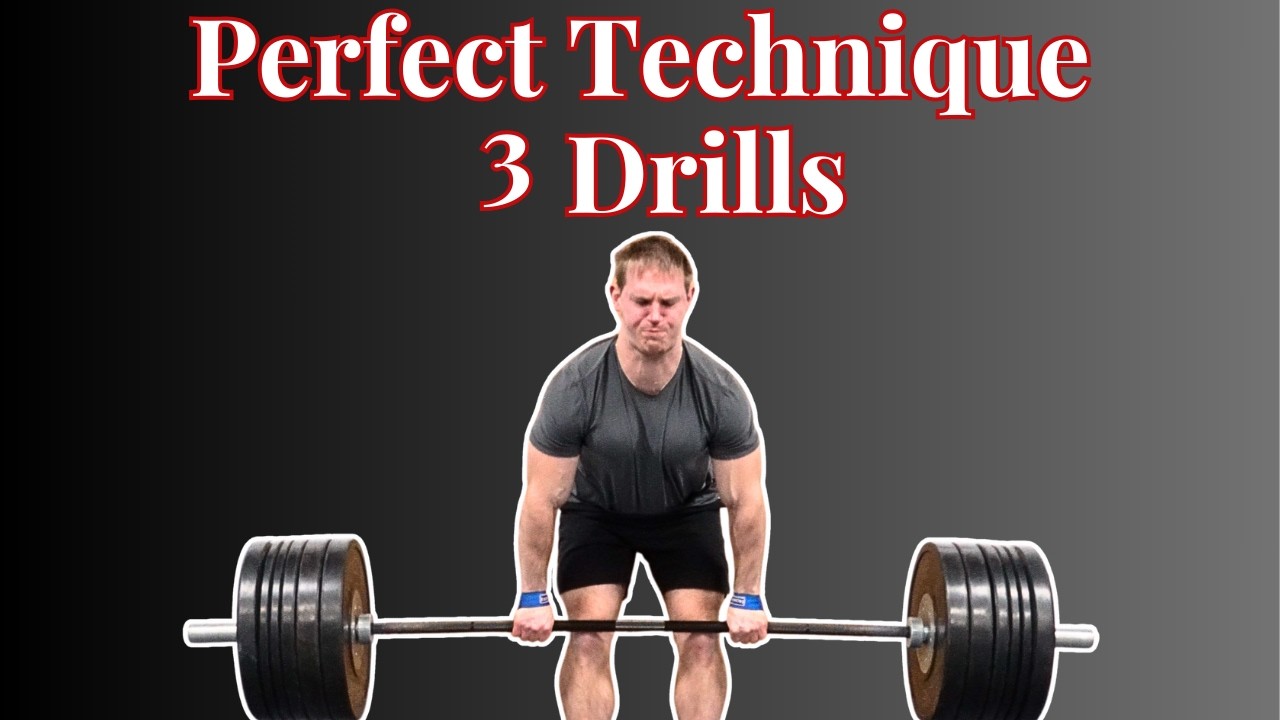 Improve your Deadlift Technique | 3 Simple Drills