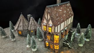 Crafting Ollivanders Wand Shop - Harry Potter Christmas Village