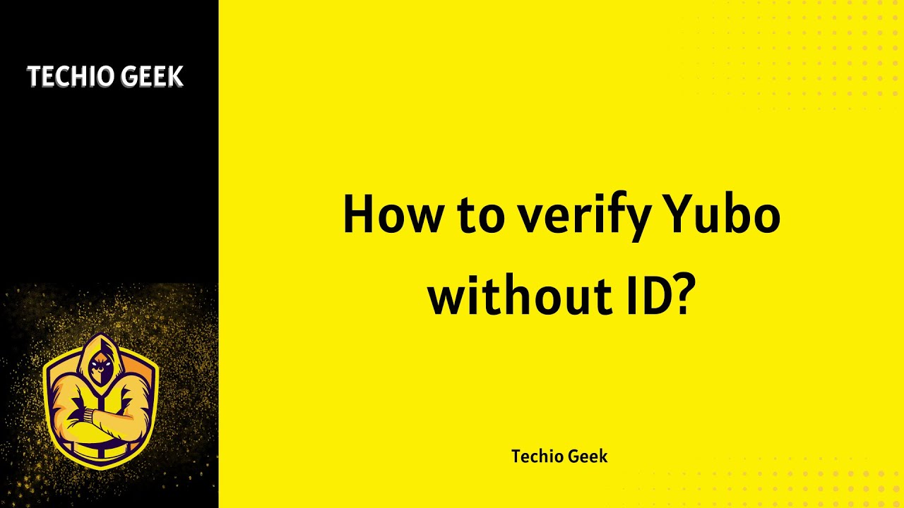 How to verify Yubo without ID? - YouTube
