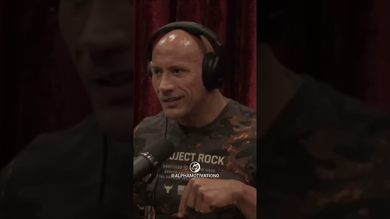The Rock on Enjoying the Present Moment