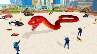 Angry Anaconda City Attack Simulator | Anaconda Attack Simulator Game | Android Gameplay screenshot 5