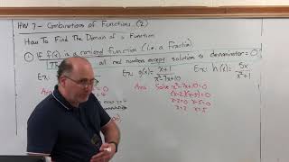 HW 7 (2) - Combinations of Functions