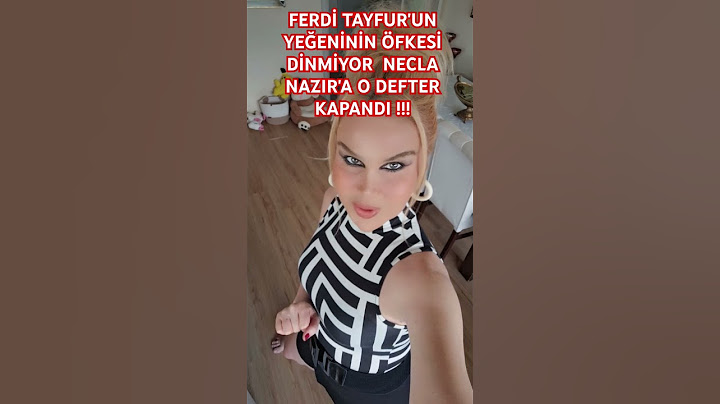 Ferdi Tayfur'un Yeğeninin Öfkesi Dinmiyor Necla Nazır'a O Defter Kapandı!!! #shorts #fyp #magazin