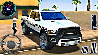 4x4 Ford Pickup SUV Taxi Driving in City - Taxi Car Simulator Evo Taxi Wala Game - Android GamePlay screenshot 4