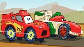 Lightning McQueen VS Francesco Bernoulli Final Race! - Disney Cars Cartoon Lego Games