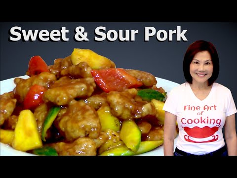 Crispy Sweet and Sour Pork - My top 10 Chinese Dishes 酸甜咕噜肉十大中国菜