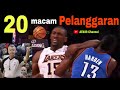 Anak basket harus tau 20 macam pelanggaran dalam permainan bolabasket