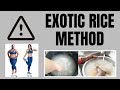 EXOTIC RICE METHOD - ✅((CORRECT RECIPE))✅ -  Exotic Rice Hack for Weight Loss - Exotic Rice Hack