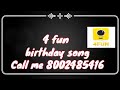 4 fun birt.ay song rocky star birt.ay song4funsong143 4fun    dj