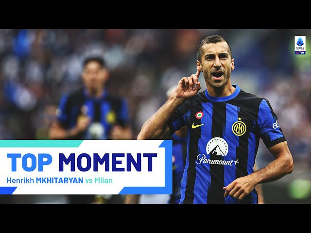 PLAYER CAM  HENRIKH MKHITARYAN VS MILAN ⚫🔵📹 