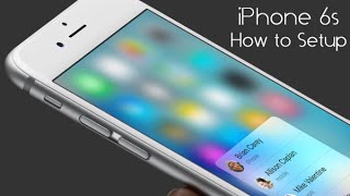 How to Setup an iPhone 6s (Plus)​​​ | H2TechVideos​​​