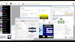 Process Engineering Calculator - 29 calculators and tools bundled in one software screenshot 1