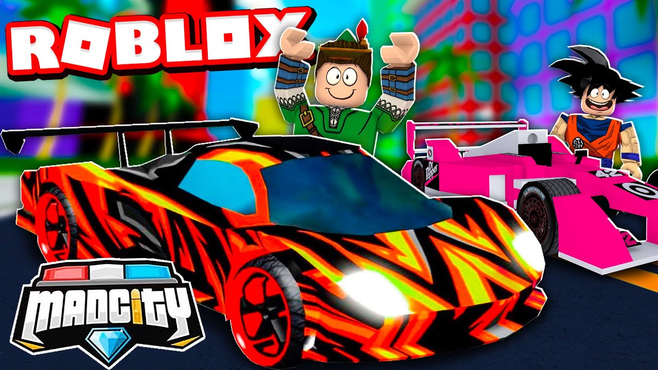 CARRO NOVO DA CIDADE É O MAIS RÁPIDO DO ROBLOX? (Mad City) 