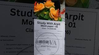 mock paper 🔥 #class9th #science #shortsfeed #ytshorts #youtubeshorts #samplepaper #test #swa #shorts