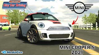 MINI COOPER S 2020 FOR CITY CAR DRIVING ANDROID GAMEPLAY | CAR PARKING MULTIPLE REAL GRAFIC screenshot 1