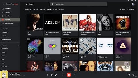 JavaFx Inspiration Google Music UI