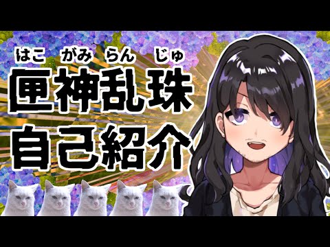 【自己紹介】世界を平和にするYouTuber！その名もKAWAII匣神乱珠！満を持してYouTube君に鬼会釈！！【はこえのチャンネル】