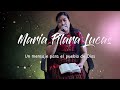 Maria Pilara Lucas-Un mensaje de ànimar al pueblo de Dios(video official)