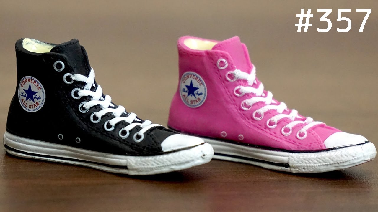 コンバースのスニーカー消しゴム。Converse all-star eraser. Japanese