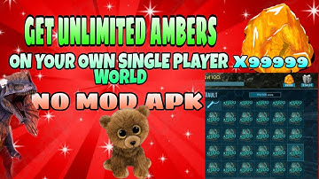 ark mobile unlimited amber ( GameGuardian )