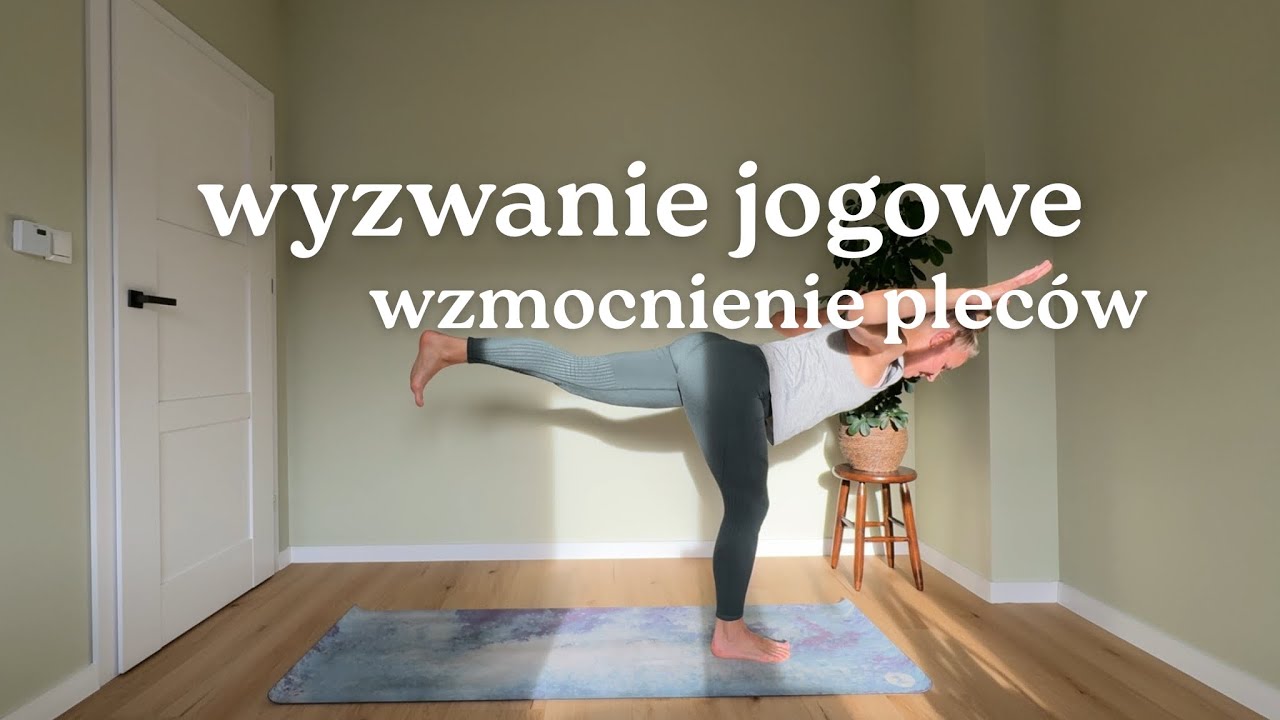 jogowe wyzwanie | wzmocnienie pleców