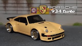 Porsche 934 Turbo RSR Hotwheels Custom Diecast