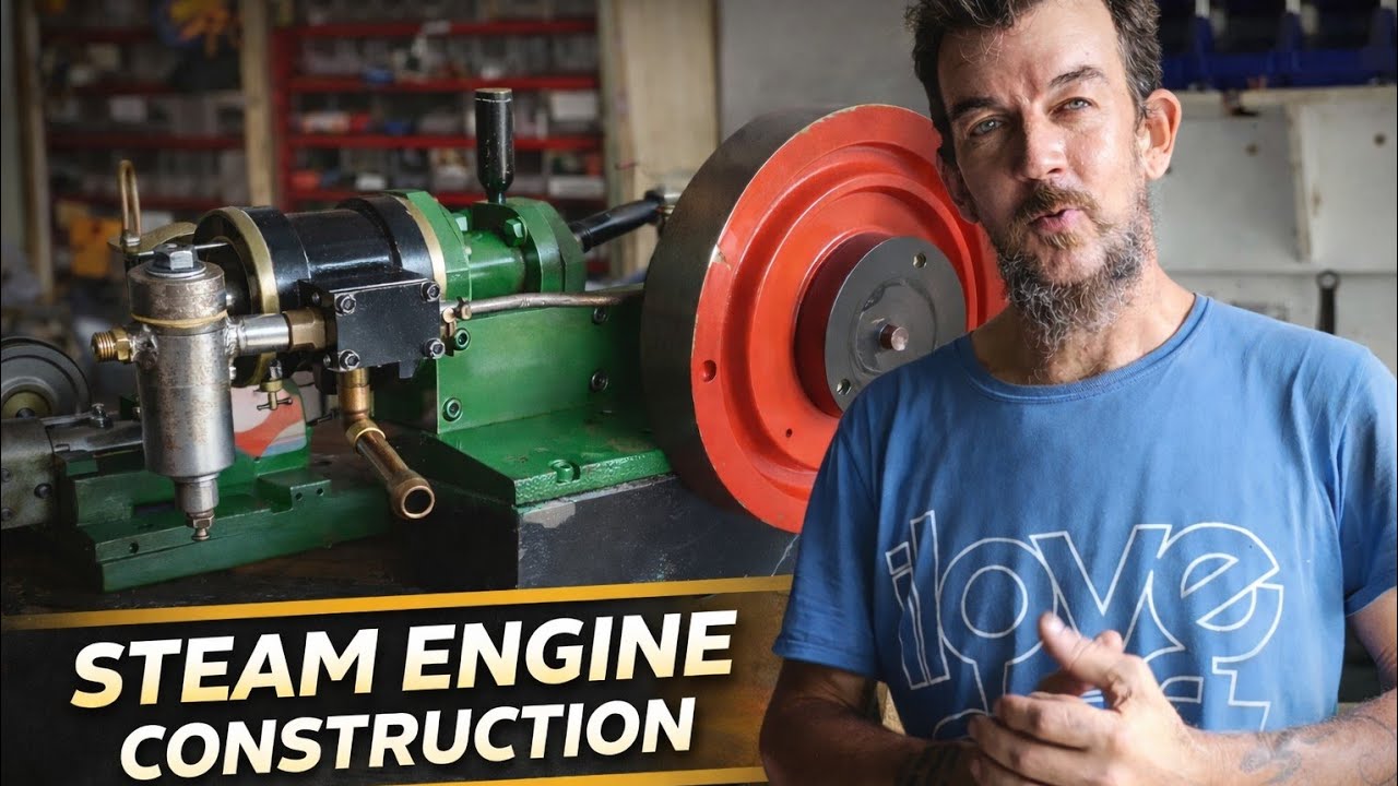 Building a Steam Engine from Scratch – Step by Step - YouTube