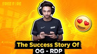 SUCCESS STORY OF ESPORT PLAYER OG RDP🥺BY ROCKY RDX | FREE FIRE ESPORTS