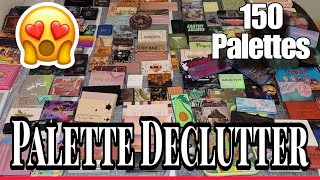 *MARATHON* Palette Declutter #eyeshadow  #eyeshadowpalette