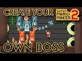 Super Mario Maker 2 - Insane Create Your Own Robot Boss Fight Level