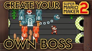 Super Mario Maker 2 - Insane Create Your Own Robot Boss Fight Level screenshot 4