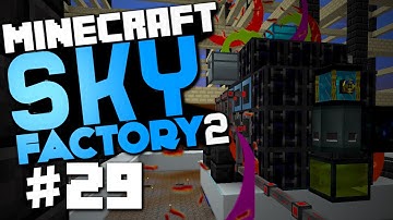 Minecraft Sky Factory 2 #29 "Auto Wither Killer, Soul Fragments, Wither Seeds" w/ @CaffeineRich