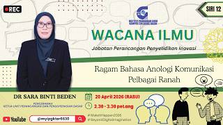 Wacana Ilmu Bil. 12/2026 - Ragam Bahasa Analogi Komunikasi Pelbagai Ranah