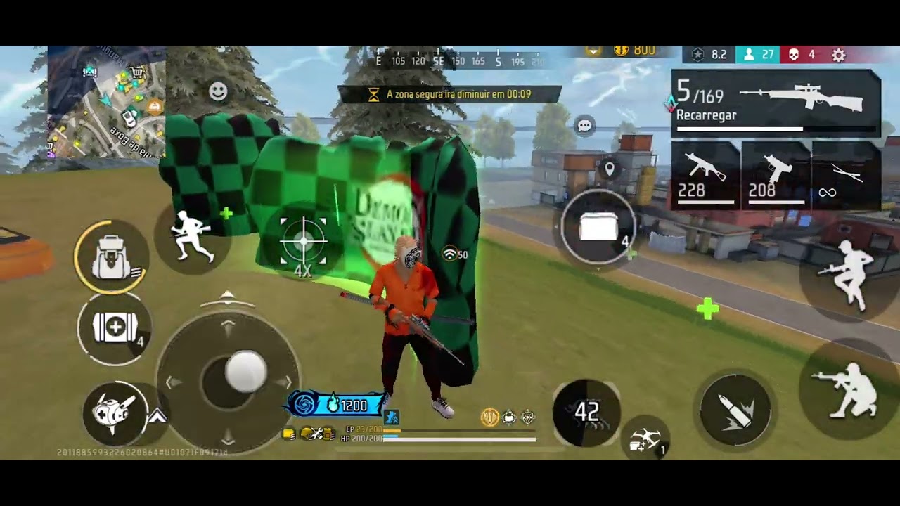 ￼ primeiro vídeo jogando BR deixa o Like se escreve no canal