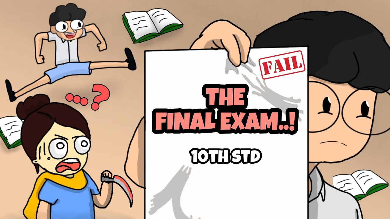 THE FINAL EXAM 😭|| BOARD EXAM REACTION OR RESULTS 🤯😵ANIMATION VIDEO