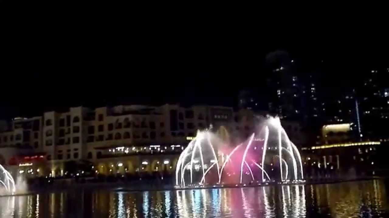 Dubai Water Fountain Show Classical (HD) YouTube