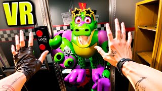 картинка: VR АНИМАТРОНИКИ ПУГАЮТ ОХРАННИКА В БОНЕЛАБ FNAF 1 COOP BONELAB